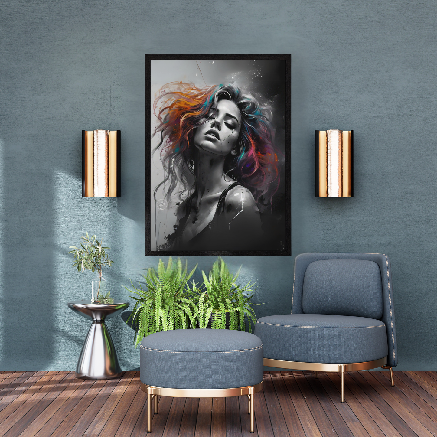 Soulful Expressions - Woman Portrait Art
