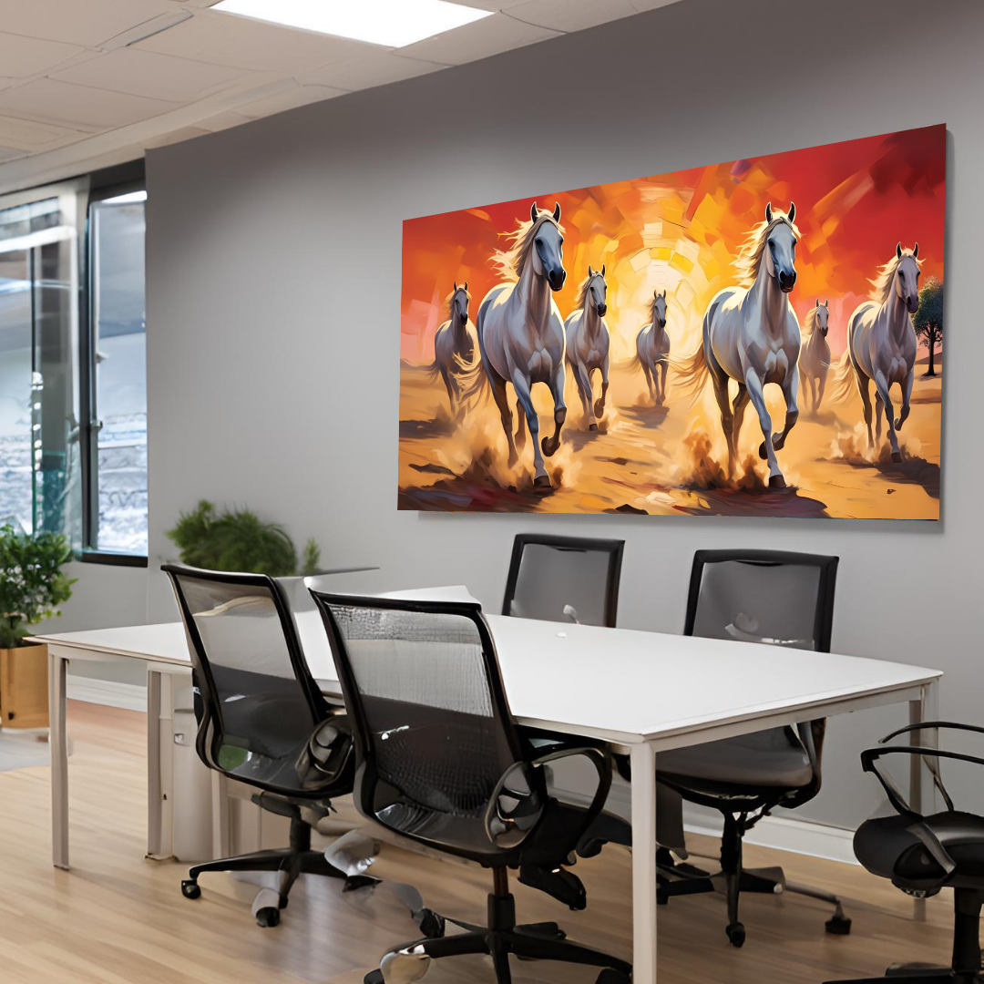 Spark of Strength: The Seven Horses of Fire - Vastu Shastra