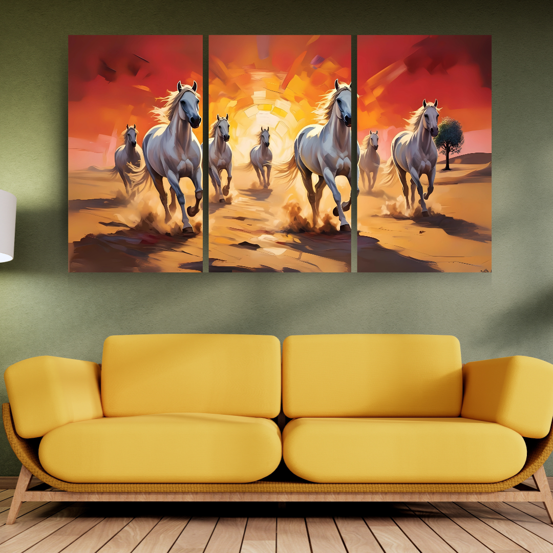 Spark of Strength: The Seven Horses of Fire - Vastu Shastra