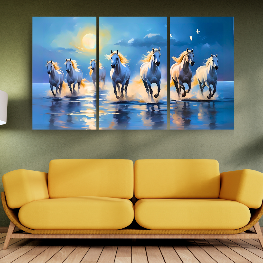 Fluid Strength: The Seven Horses of Water - Vastu Shastra