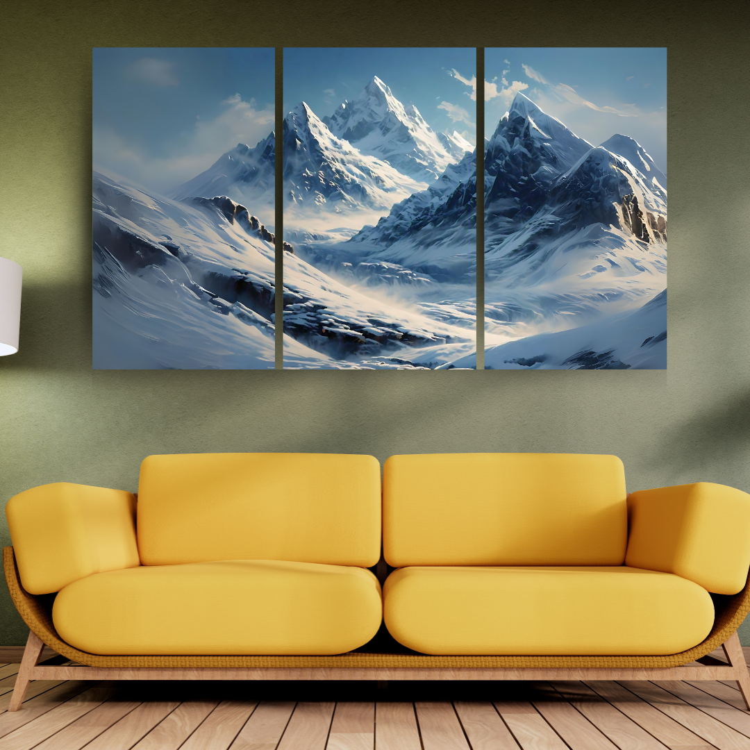 Snow Capped Mountain - Stability and Support - Vastu
