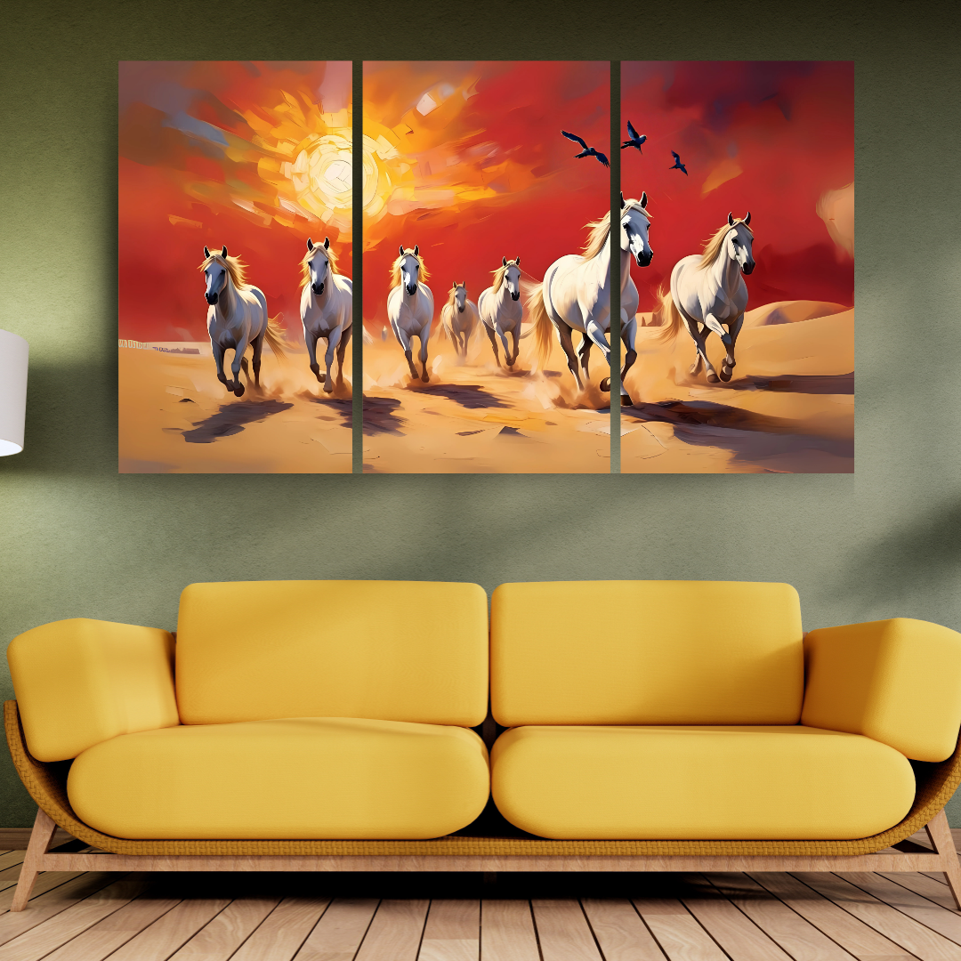 Pyro Gallop: Seven Horses Inspired by Vastu Shastra