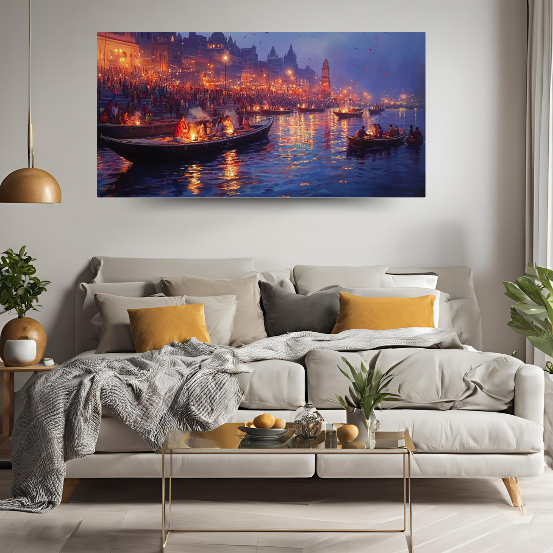 The Ghats of Enlightenment: Representing the pursuit of spiritual knowledge - Landscapes