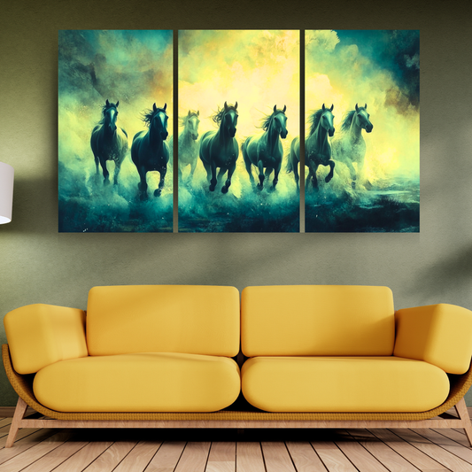The Wild Seven Horse Spirit: Unbridled and Free - Vastu Shastra
