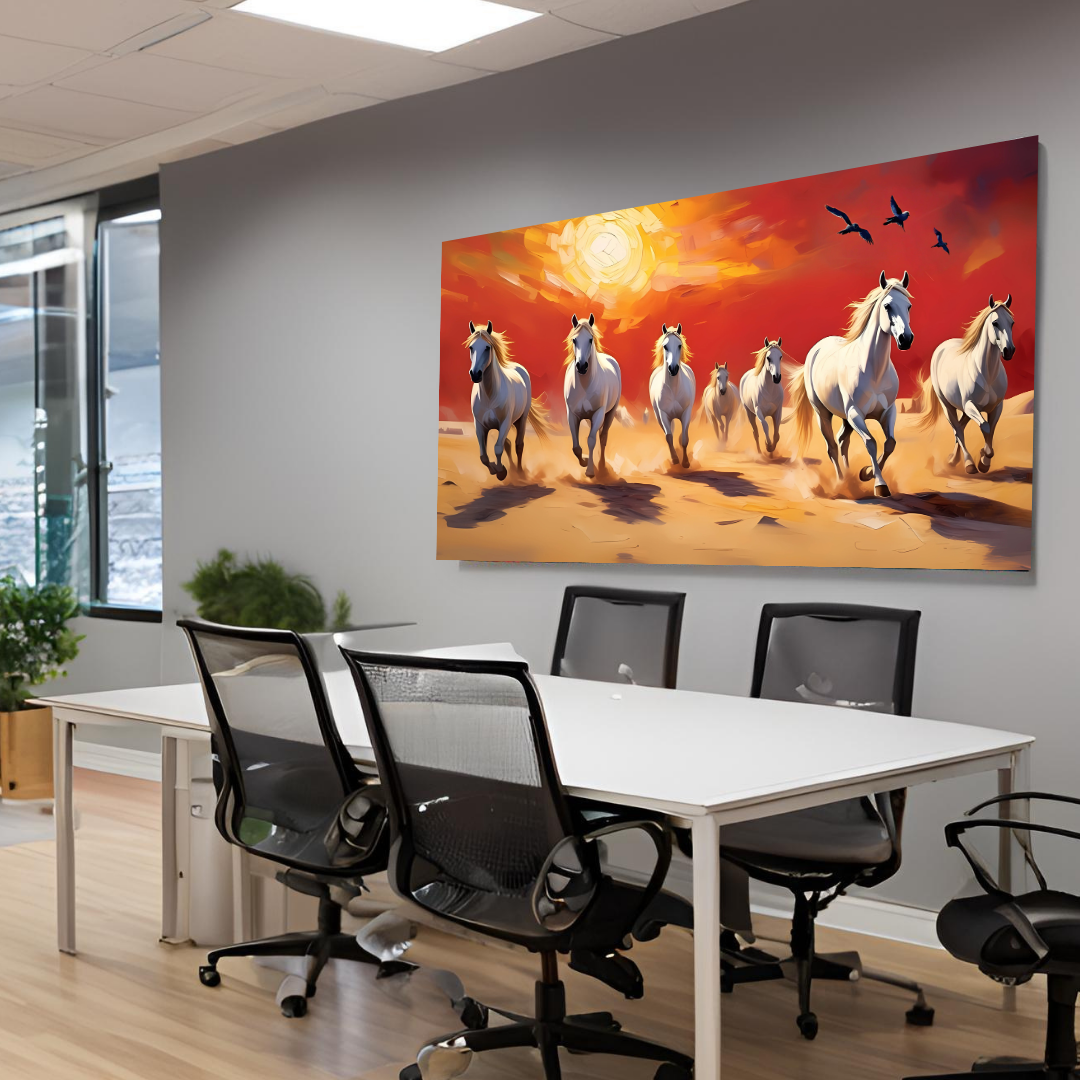 Pyro Gallop: Seven Horses Inspired by Vastu Shastra
