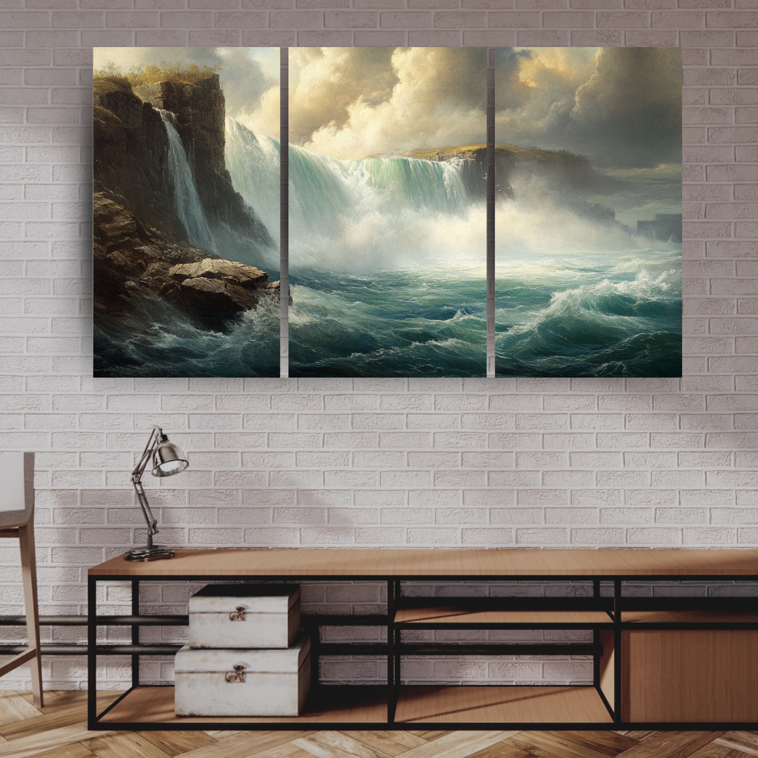 Niagara Falls: Turbulent water - Landscapes