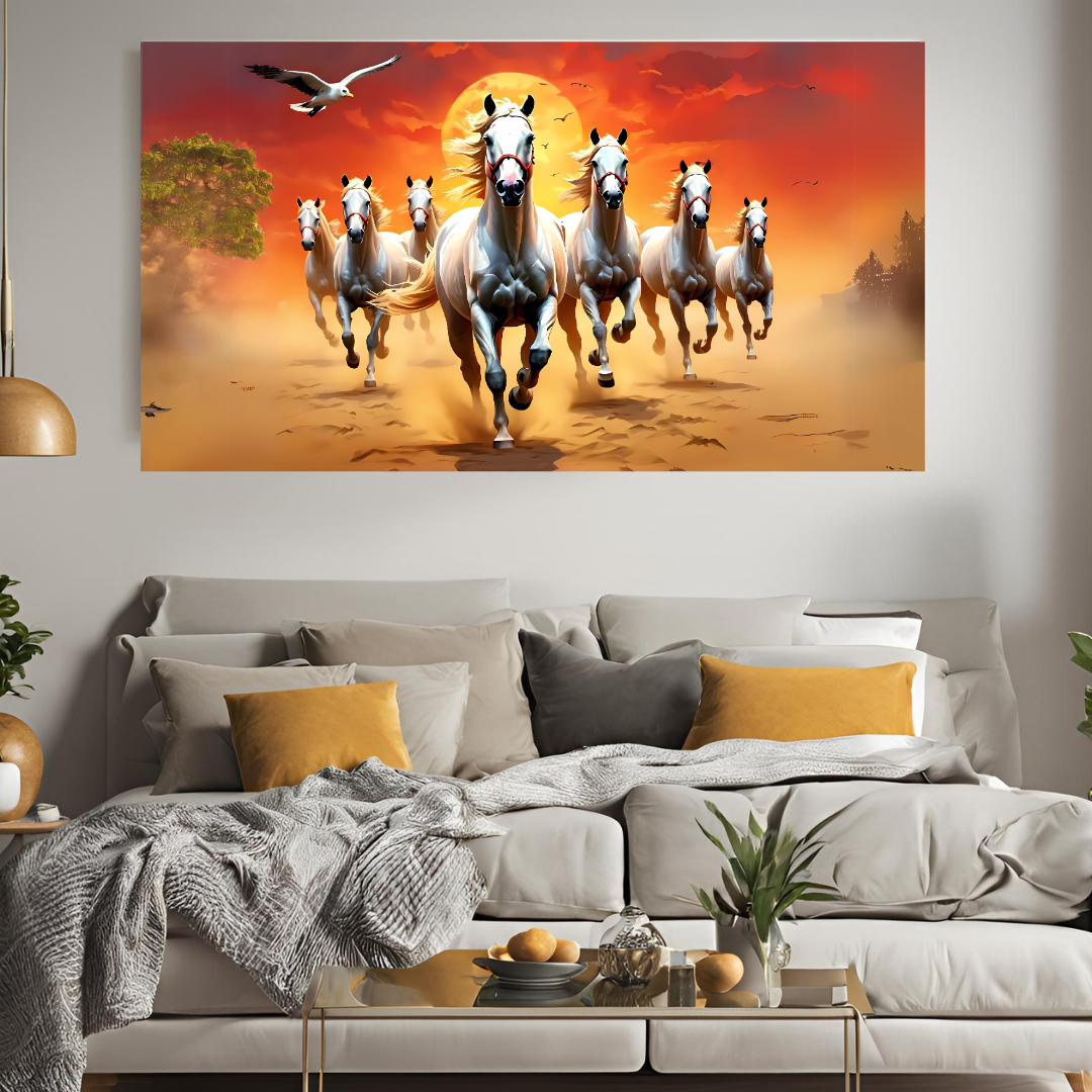 Seven Horses - Vastu Shastra