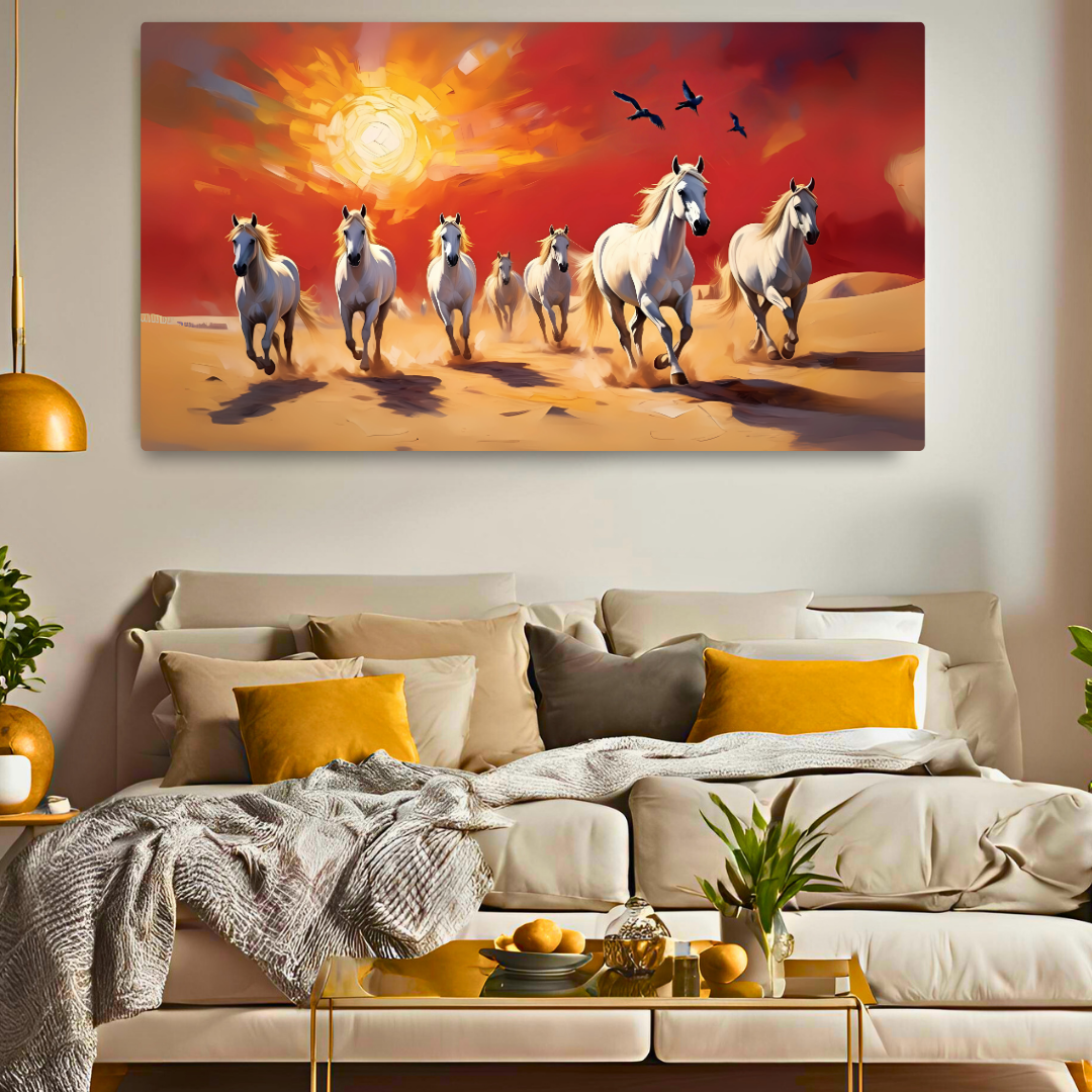 Pyro Gallop: Seven Horses Inspired by Vastu Shastra