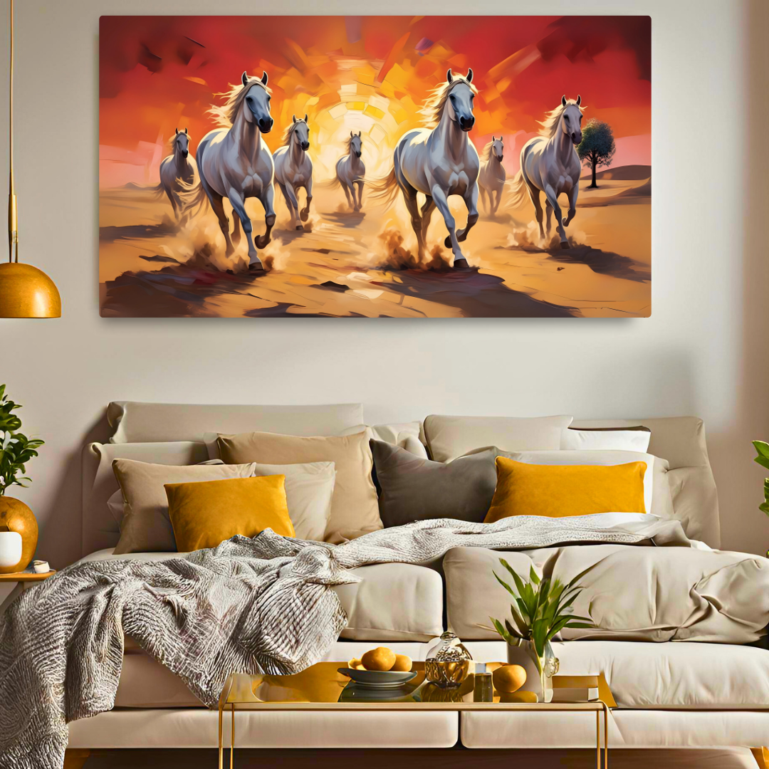 Spark of Strength: The Seven Horses of Fire - Vastu Shastra
