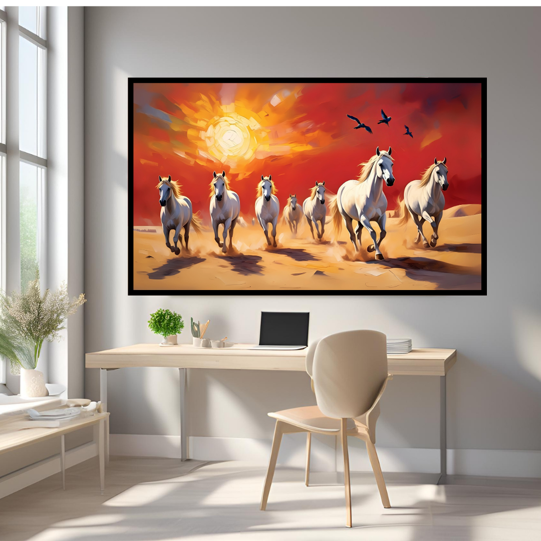 Pyro Gallop: Seven Horses Inspired by Vastu Shastra