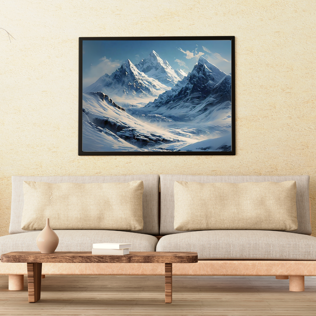 Snow Capped Mountain - Stability and Support - Vastu