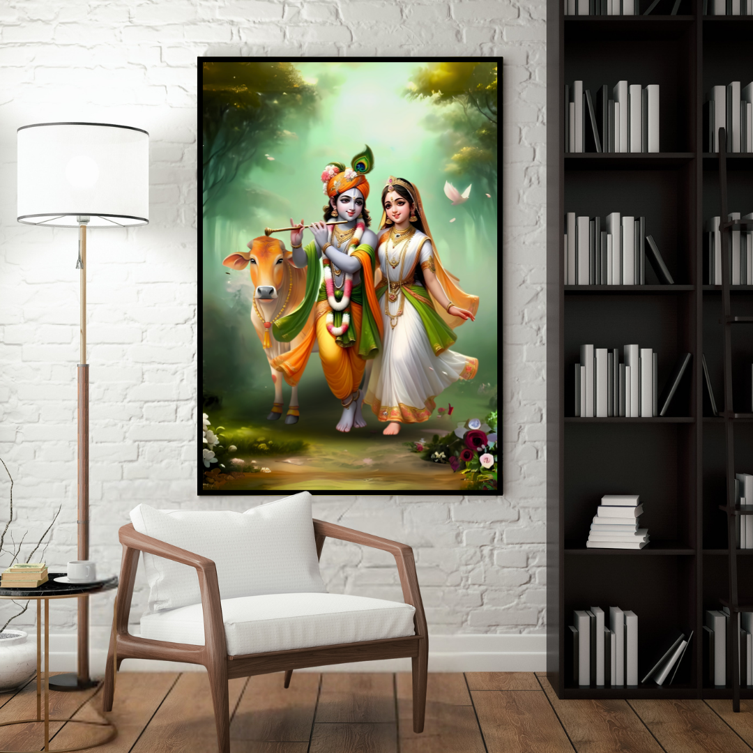 Radha - Murli manohar : A Blissful Bond - Vastu Art