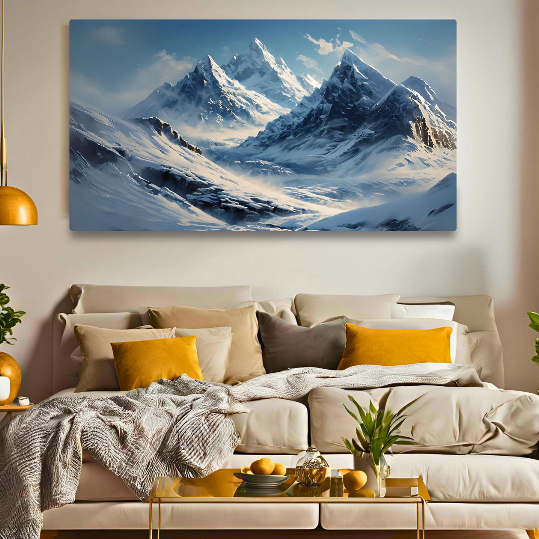 Snow Capped Mountain - Stability and Support - Vastu