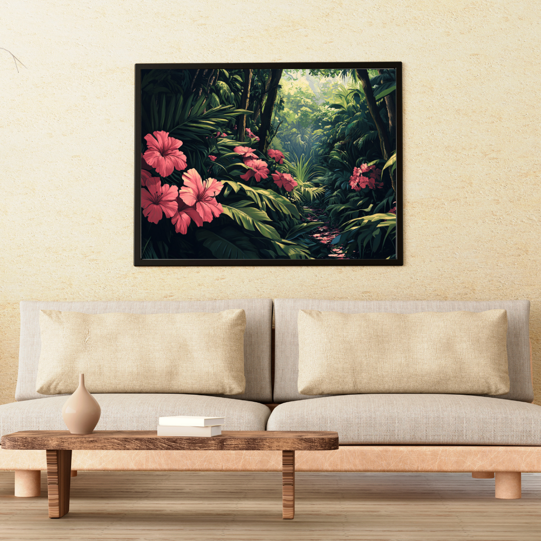 Amazon Rainforest: Exotic flowers, and majestic trees - Landscapes