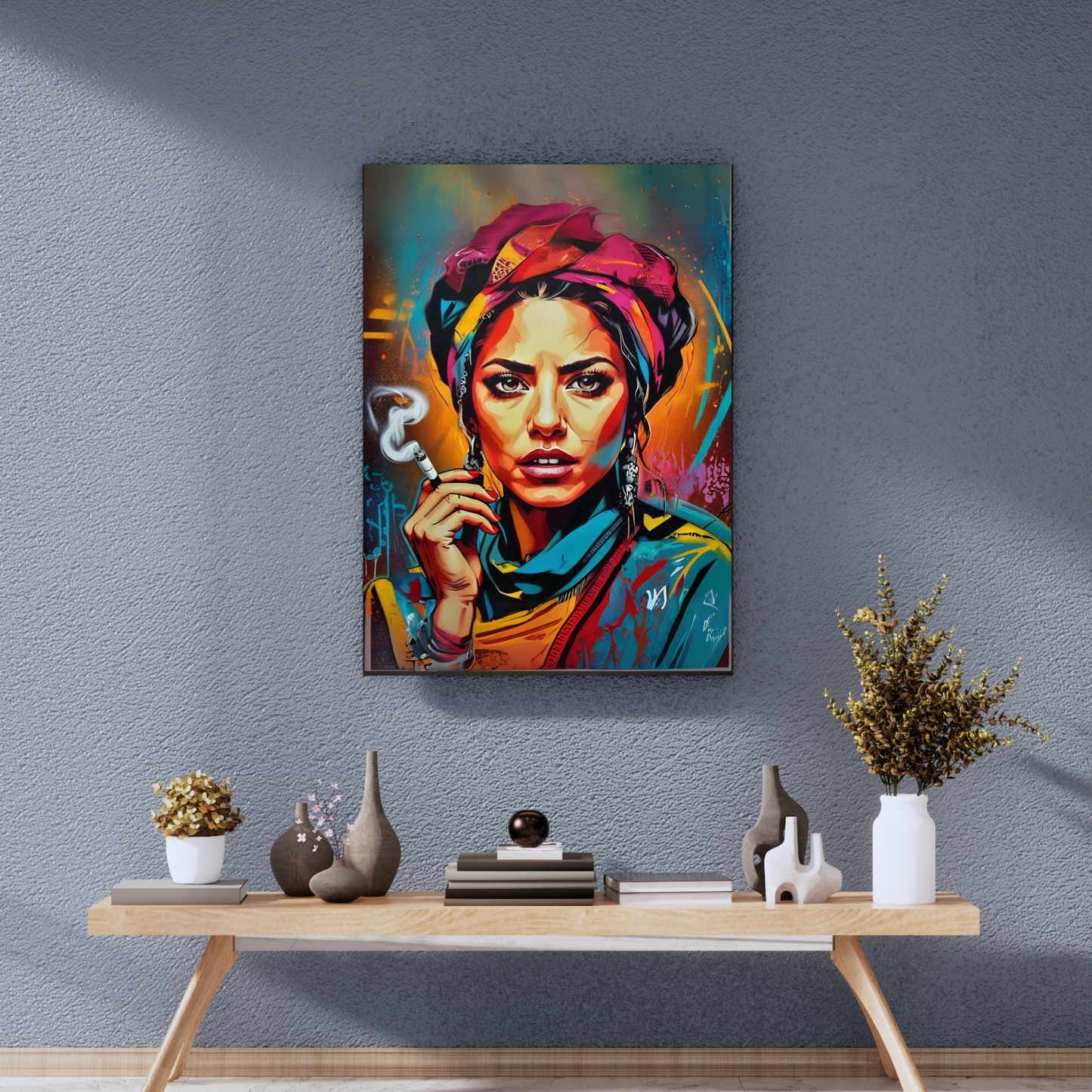 Unstoppable Woman - Abstract Female Portrait Art