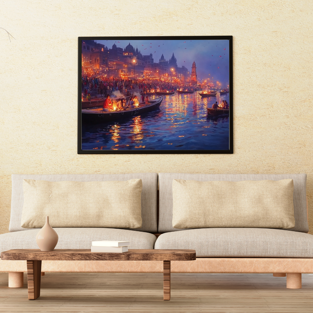 The Ghats of Enlightenment: Representing the pursuit of spiritual knowledge - Landscapes