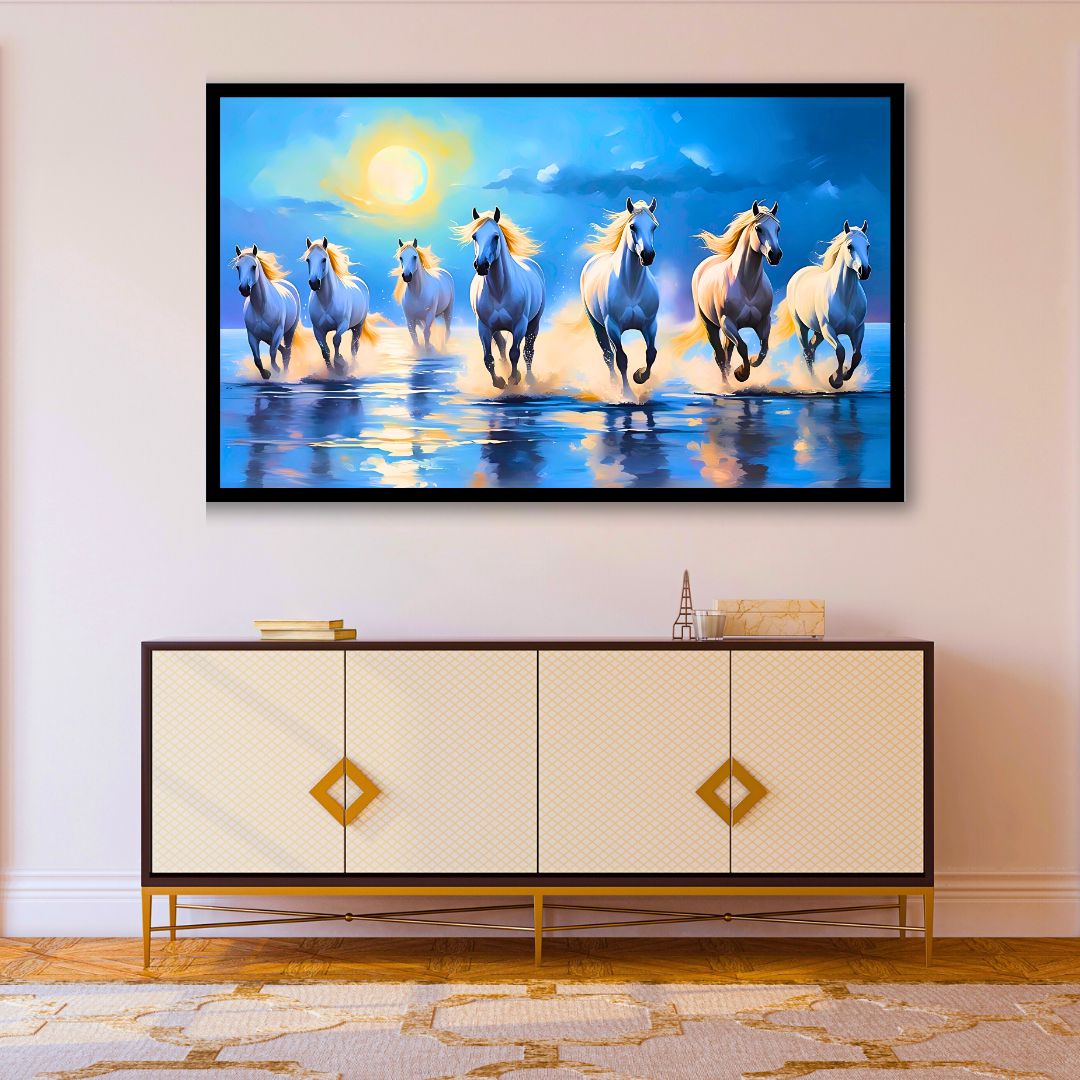 Fluid Strength: The Seven Horses of Water - Vastu Shastra