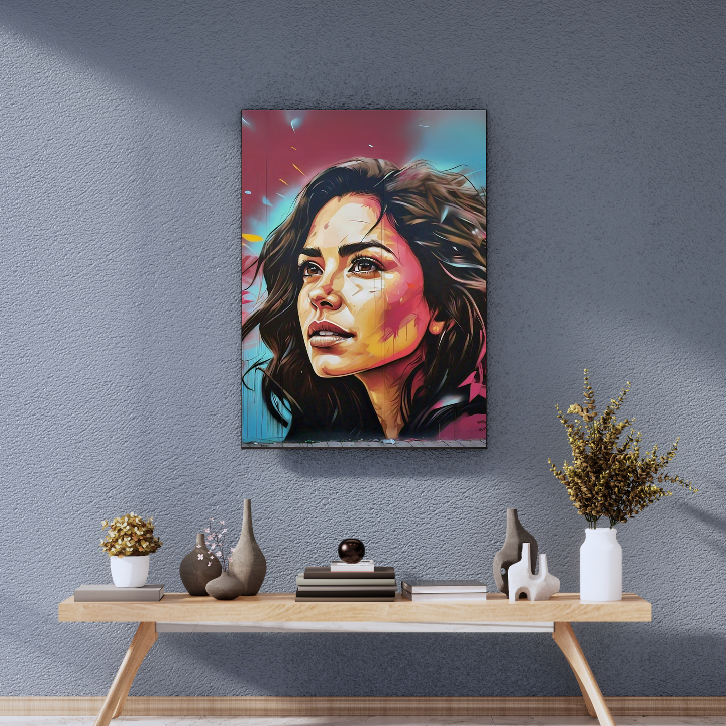 Expressive Eyes - Woman Portrait Painting