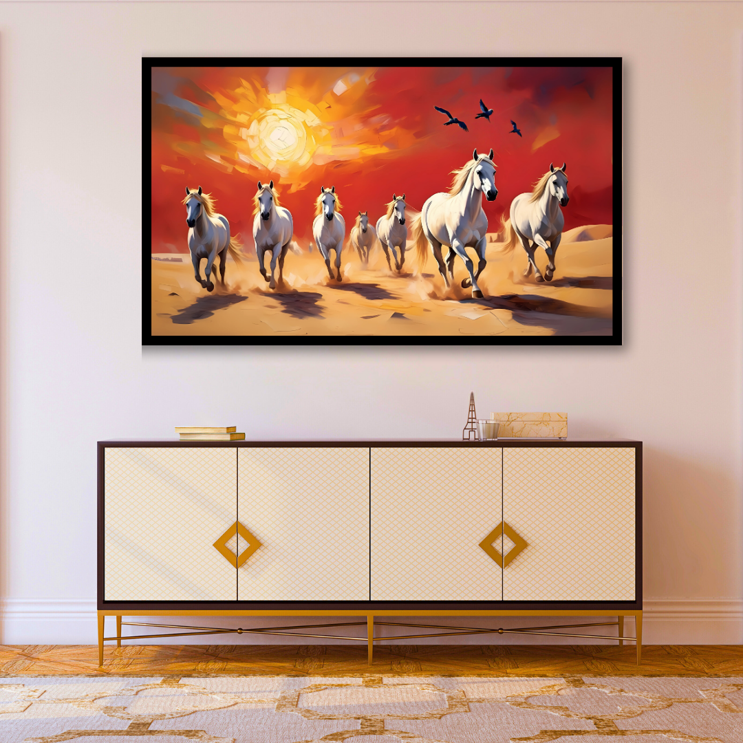 Pyro Gallop: Seven Horses Inspired by Vastu Shastra