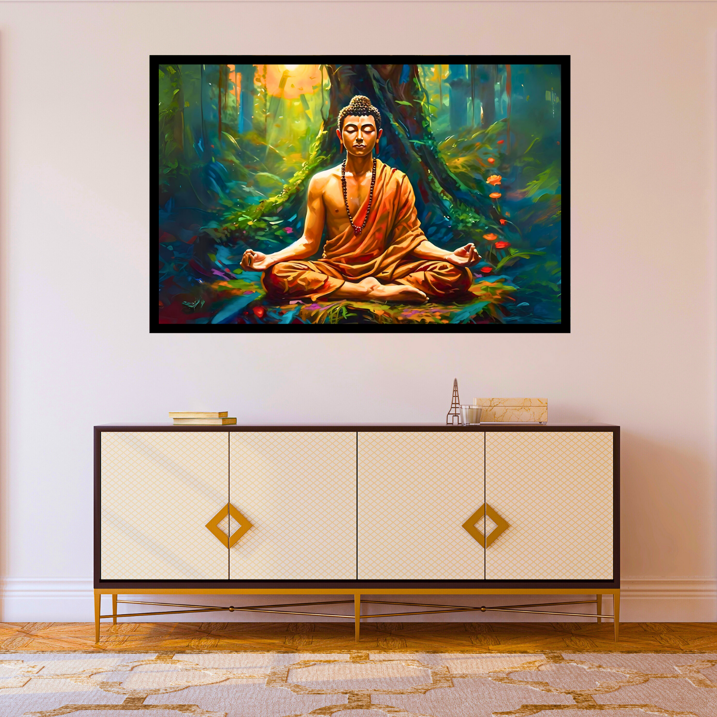 Buddha Meditation in Forest - Good health - Vastu