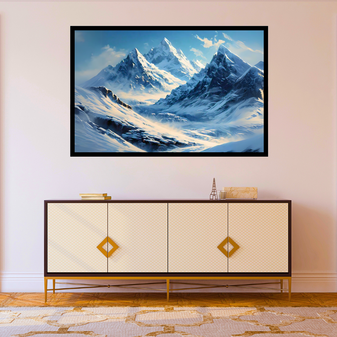 Snow Capped Mountain - Stability and Support - Vastu