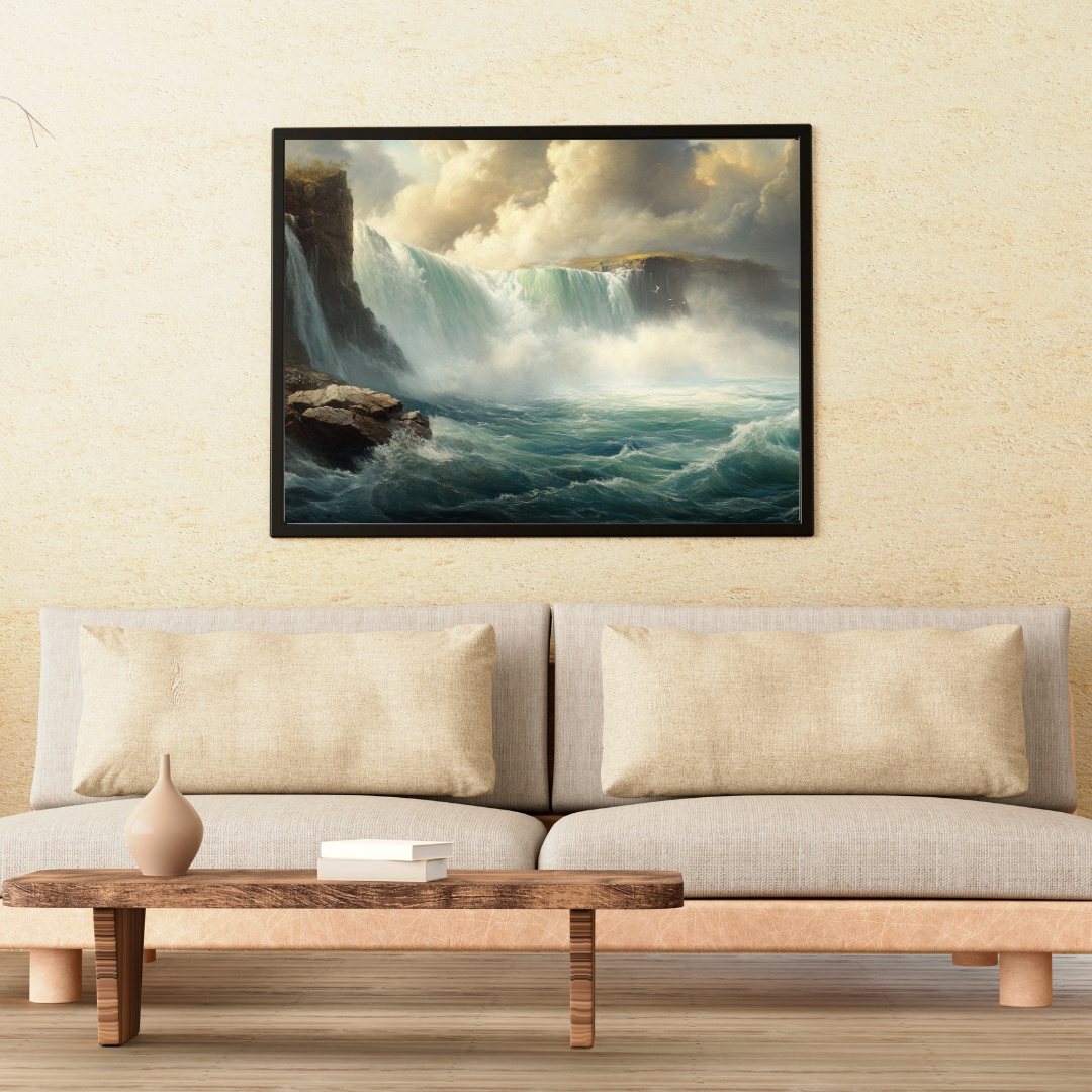 Niagara Falls: Turbulent water - Landscapes
