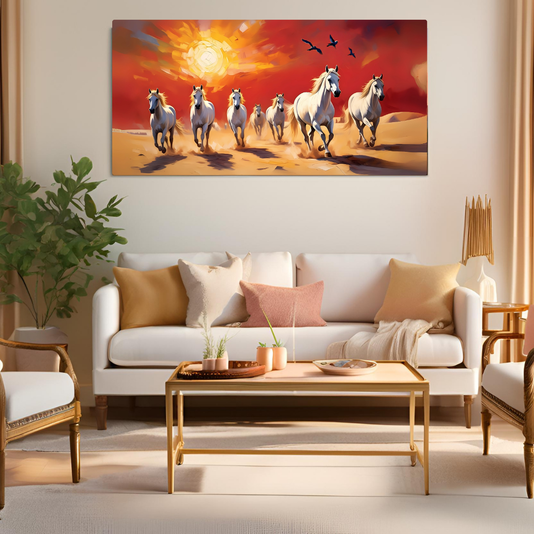 Pyro Gallop: Seven Horses Inspired by Vastu Shastra