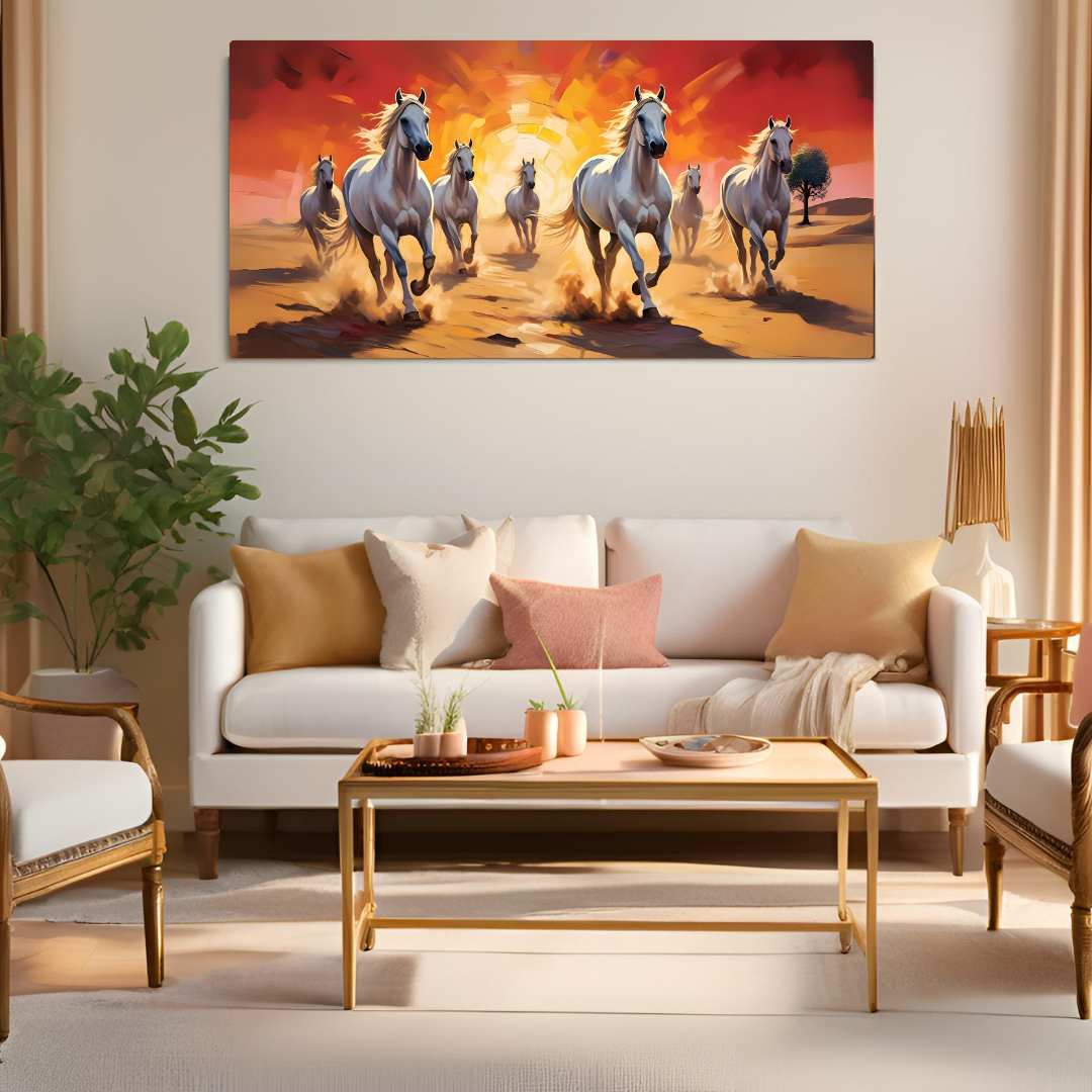 Spark of Strength: The Seven Horses of Fire - Vastu Shastra