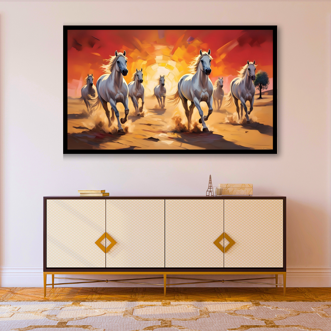 Spark of Strength: The Seven Horses of Fire - Vastu Shastra