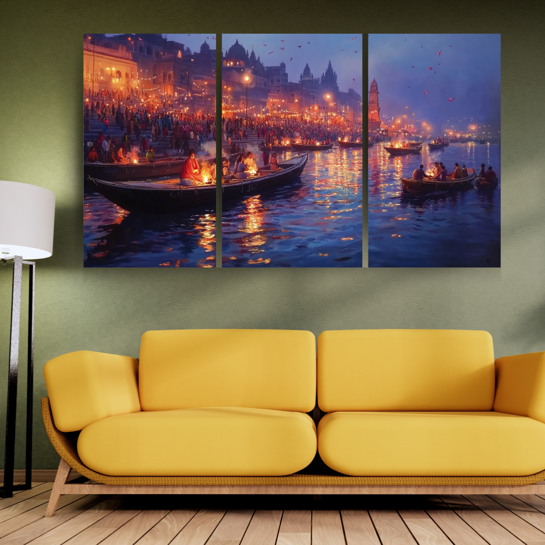 The Ghats of Enlightenment: Representing the pursuit of spiritual knowledge - Landscapes