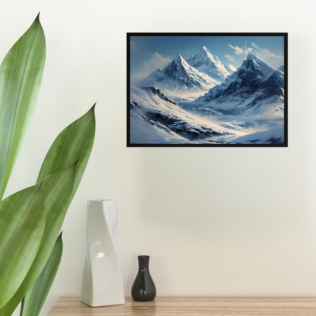 Snow Capped Mountain - Stability and Support - Vastu