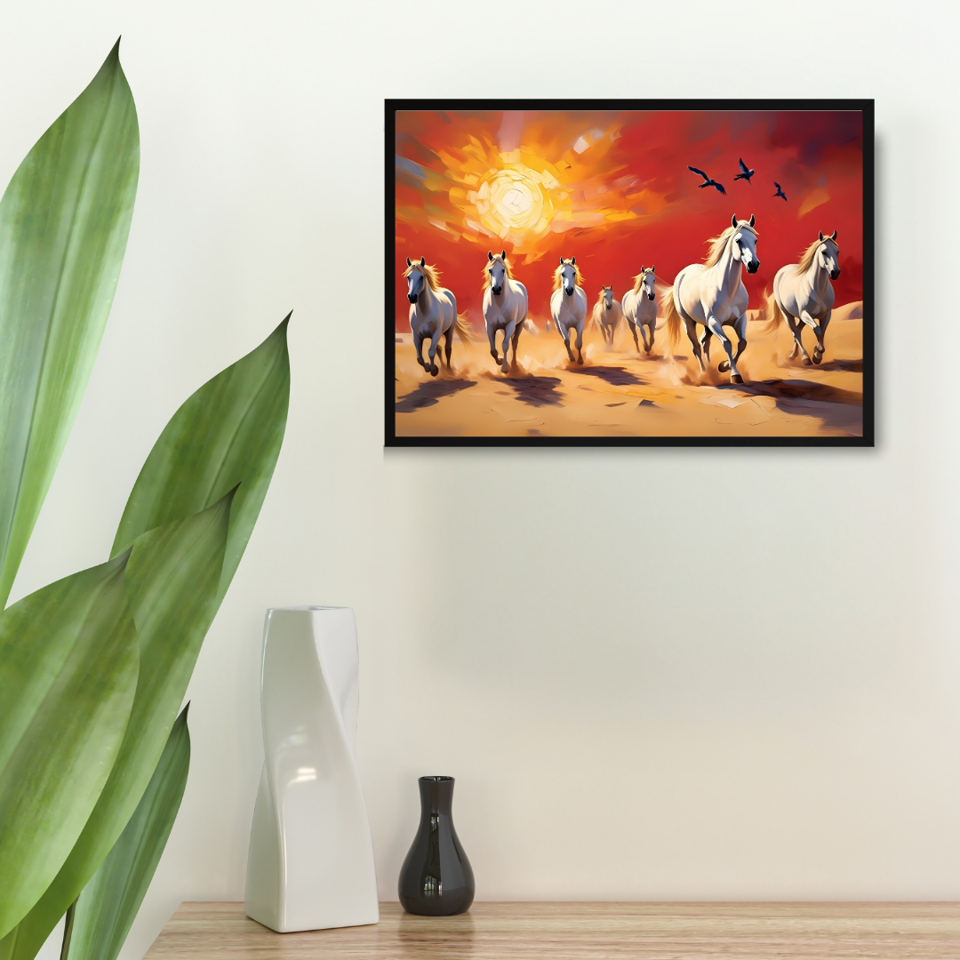 Pyro Gallop: Seven Horses Inspired by Vastu Shastra
