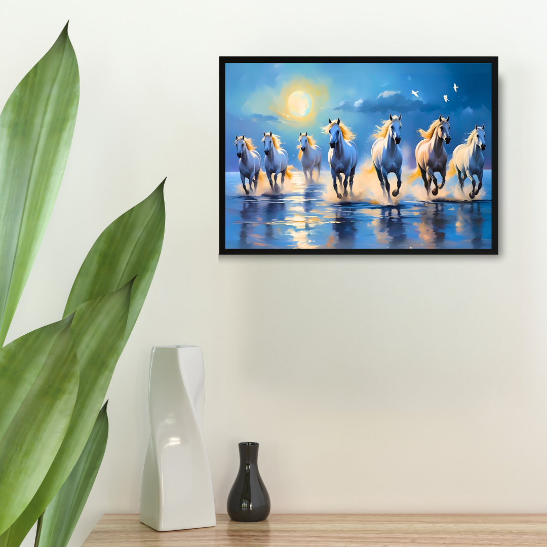 Fluid Strength: The Seven Horses of Water - Vastu Shastra