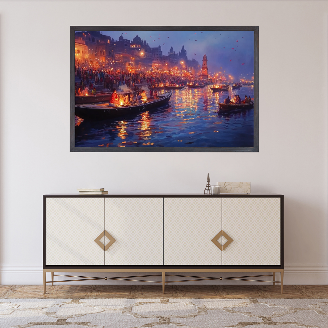 The Ghats of Enlightenment: Representing the pursuit of spiritual knowledge - Landscapes