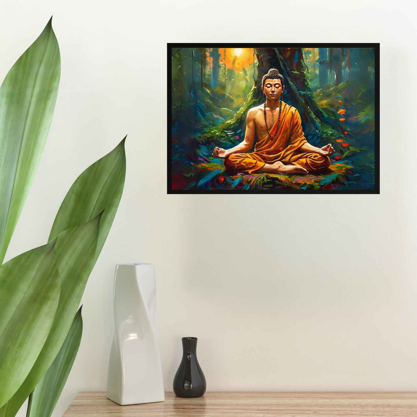 Buddha Meditation in Forest - Good health - Vastu