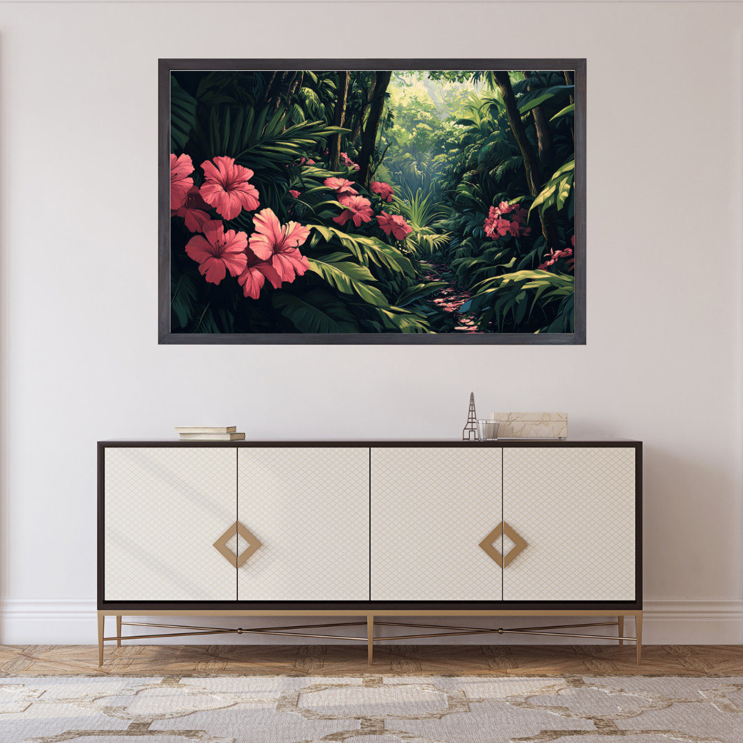 Amazon Rainforest: Exotic flowers, and majestic trees - Landscapes