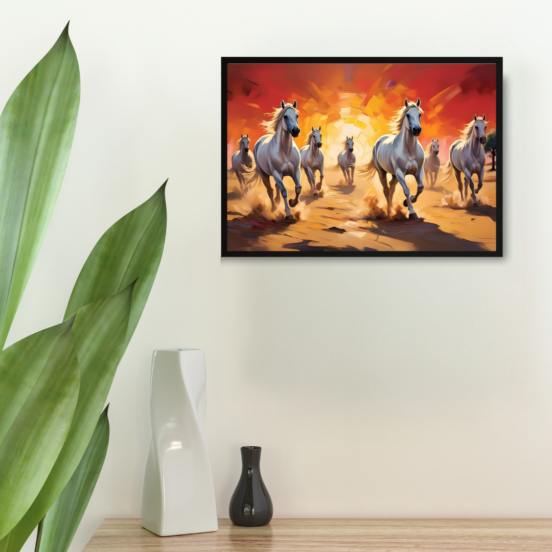 Spark of Strength: The Seven Horses of Fire - Vastu Shastra
