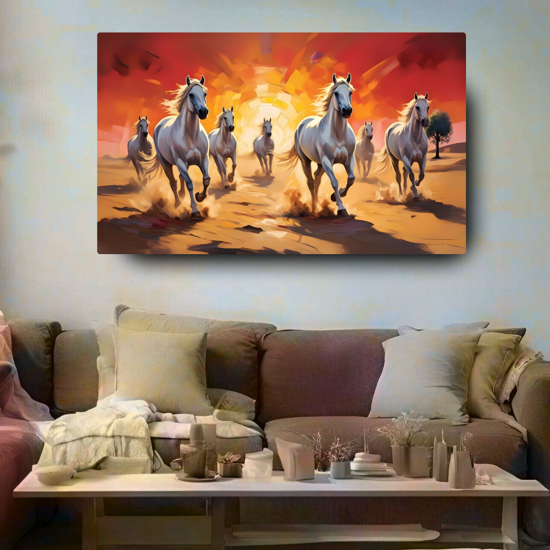 Spark of Strength: The Seven Horses of Fire - Vastu Shastra