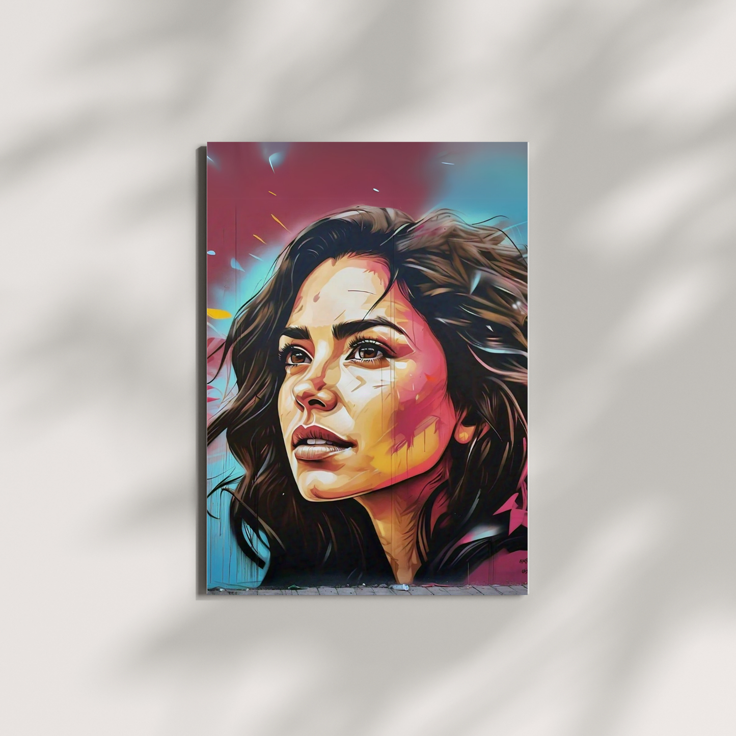 Expressive Eyes - Woman Portrait Painting
