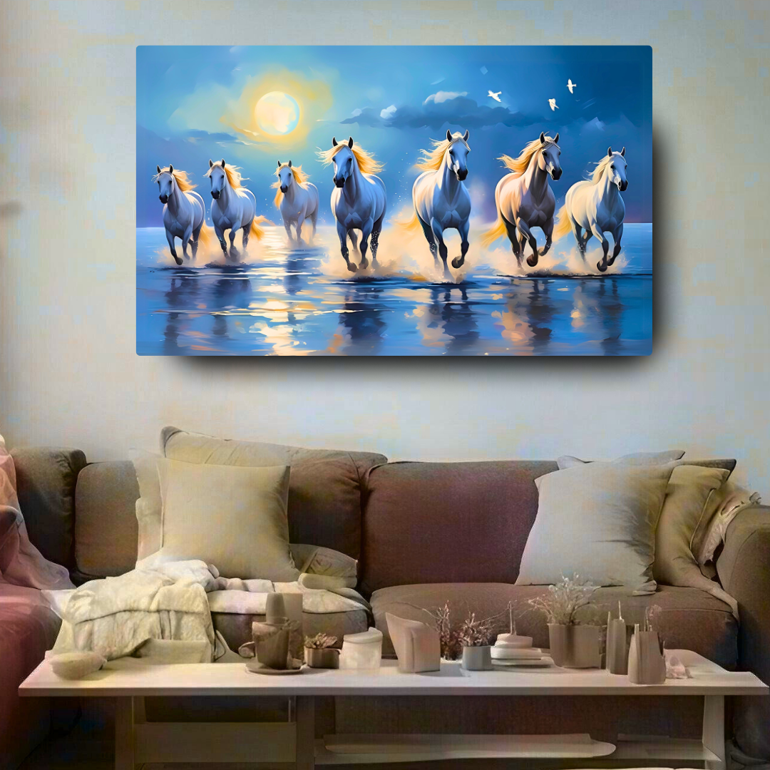 Fluid Strength: The Seven Horses of Water - Vastu Shastra