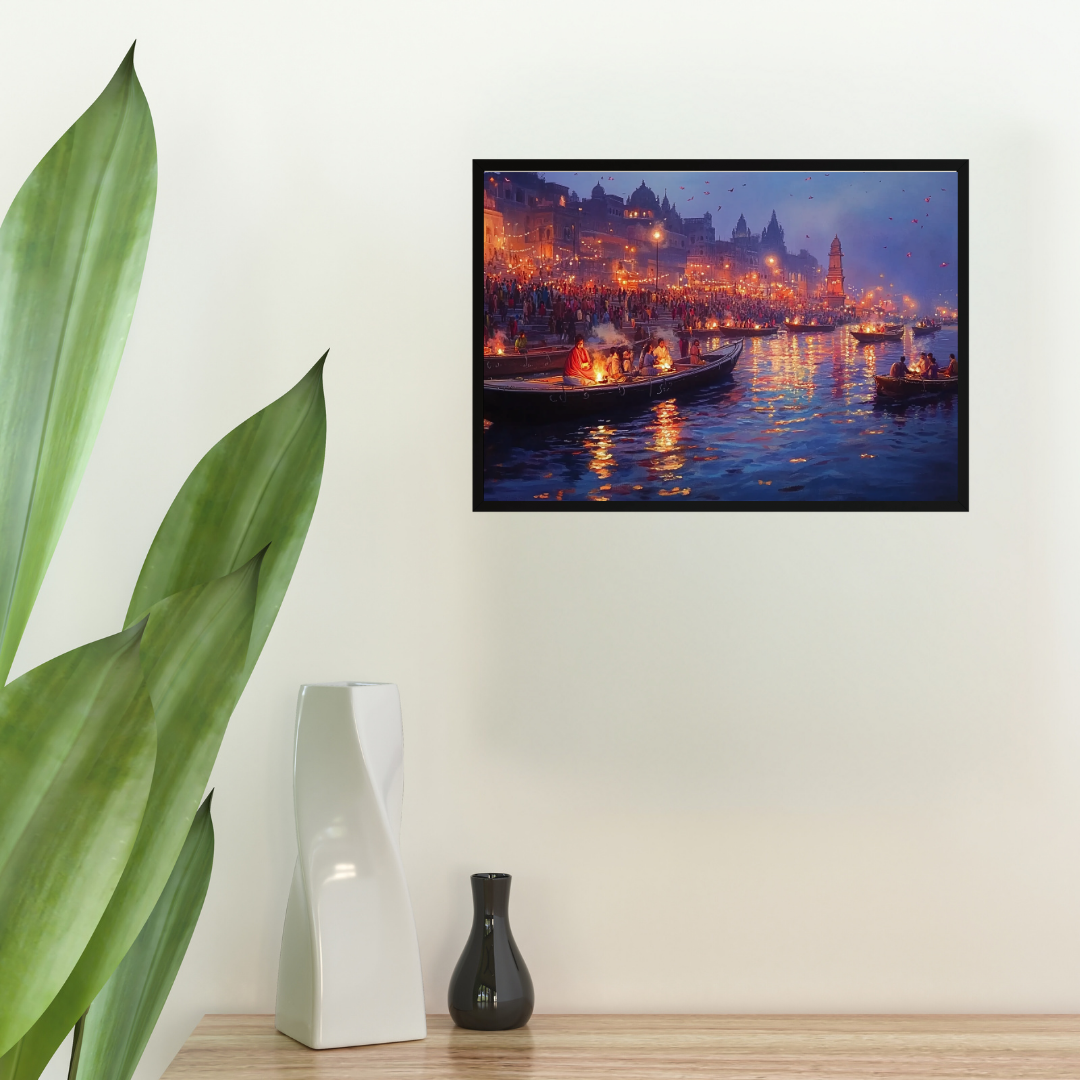 The Ghats of Enlightenment: Representing the pursuit of spiritual knowledge - Landscapes