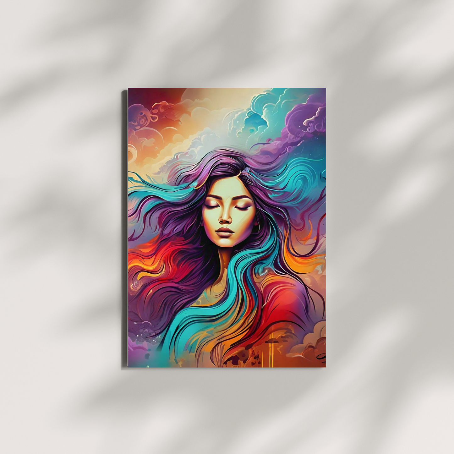 Her Majesty - Elegant Woman Portrait Art