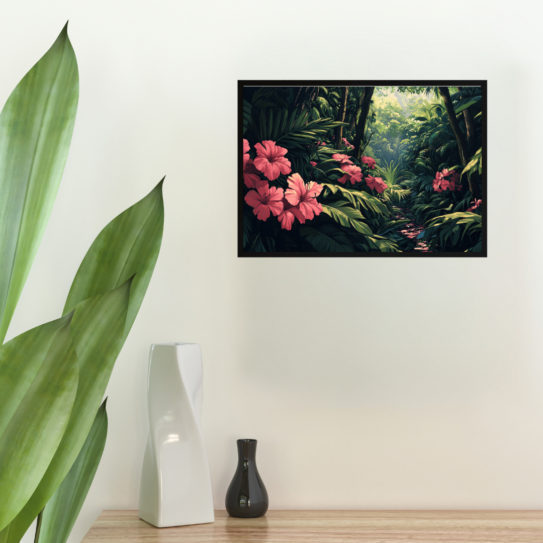 Amazon Rainforest: Exotic flowers, and majestic trees - Landscapes