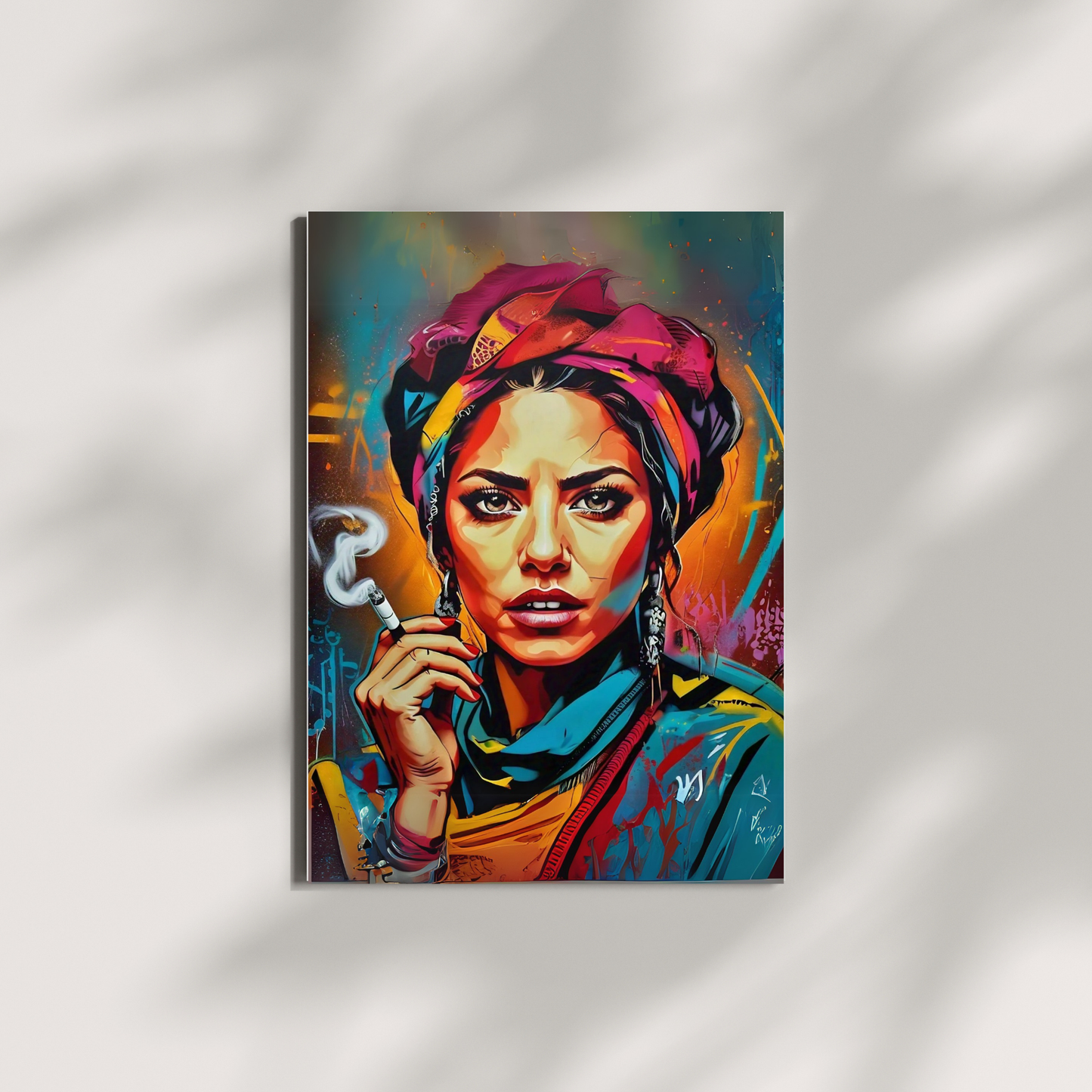 Unstoppable Woman - Abstract Female Portrait Art