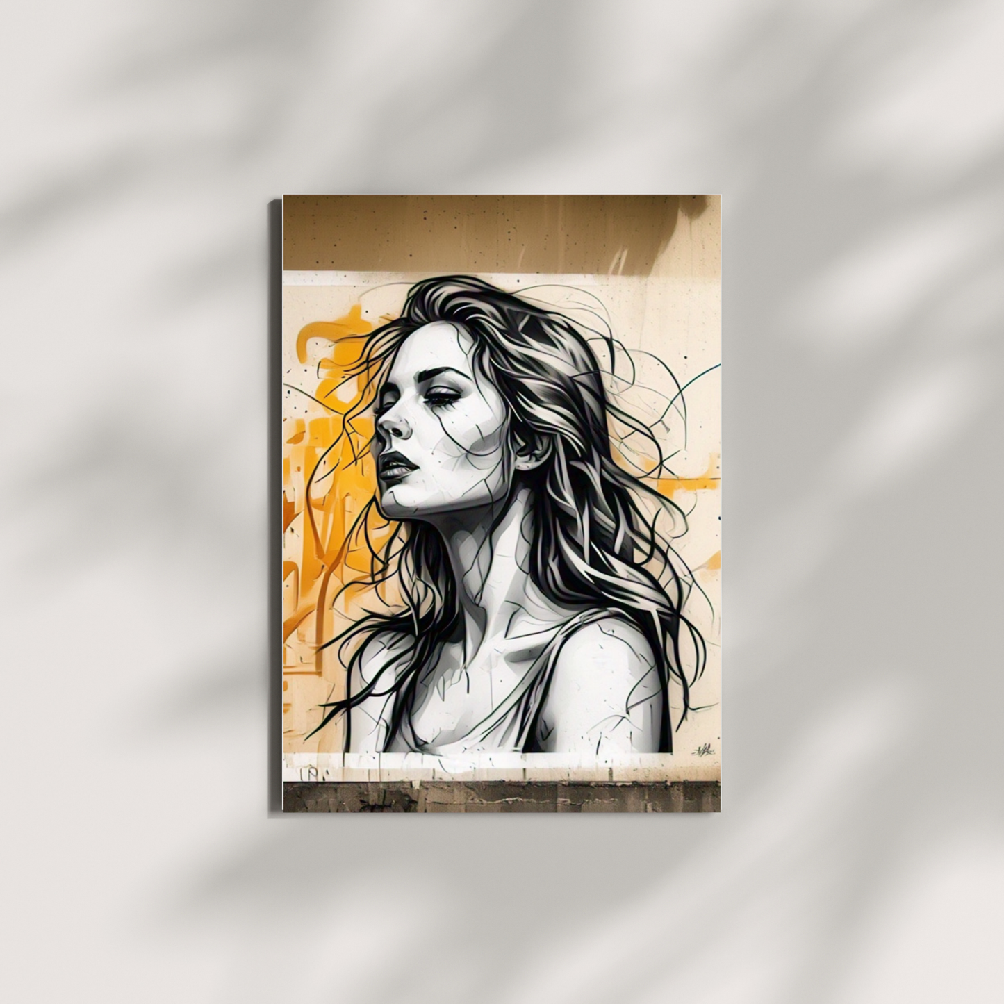 Electric Dreams - Colorful Female Portrait Painting