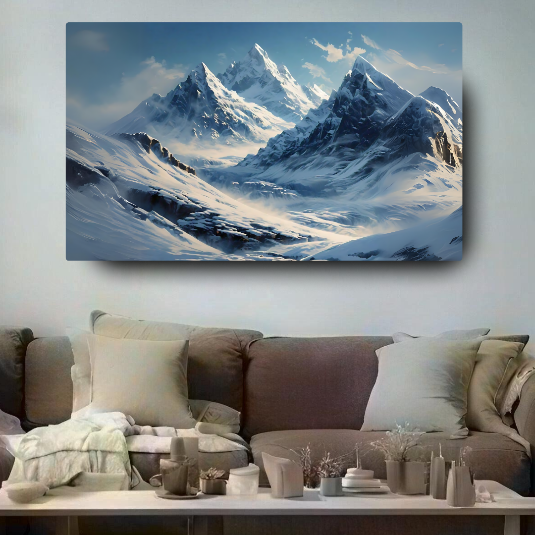 Snow Capped Mountain - Stability and Support - Vastu