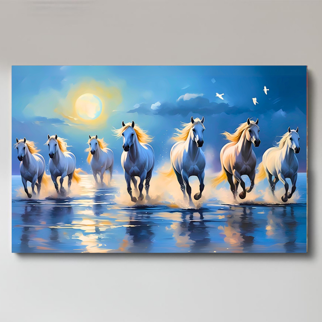 Fluid Strength: The Seven Horses of Water - Vastu Shastra