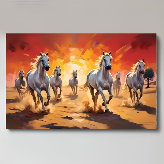 Spark of Strength: The Seven Horses of Fire - Vastu Shastra
