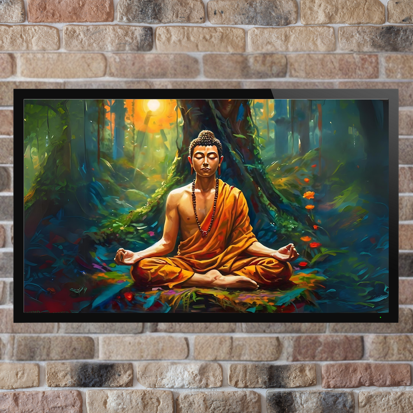 Buddha Meditation in Forest - Good health - Vastu