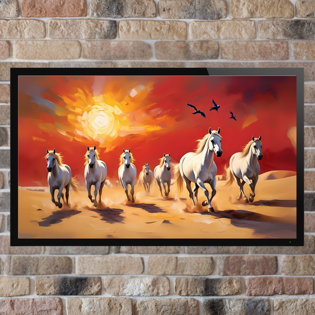 Pyro Gallop: Seven Horses Inspired by Vastu Shastra